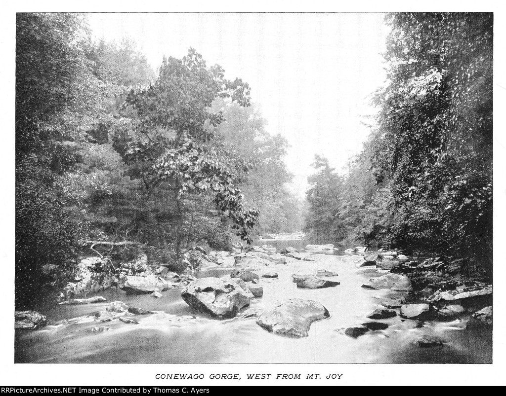 "Picturesque Pennsylvania R.R.," Plate 6, 1898